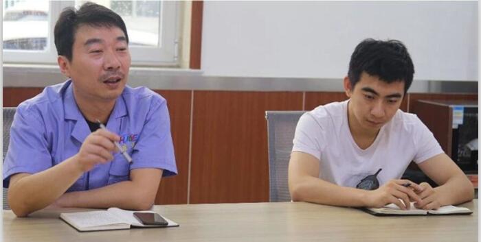 華業(yè)副總經理發(fā)表重要講話